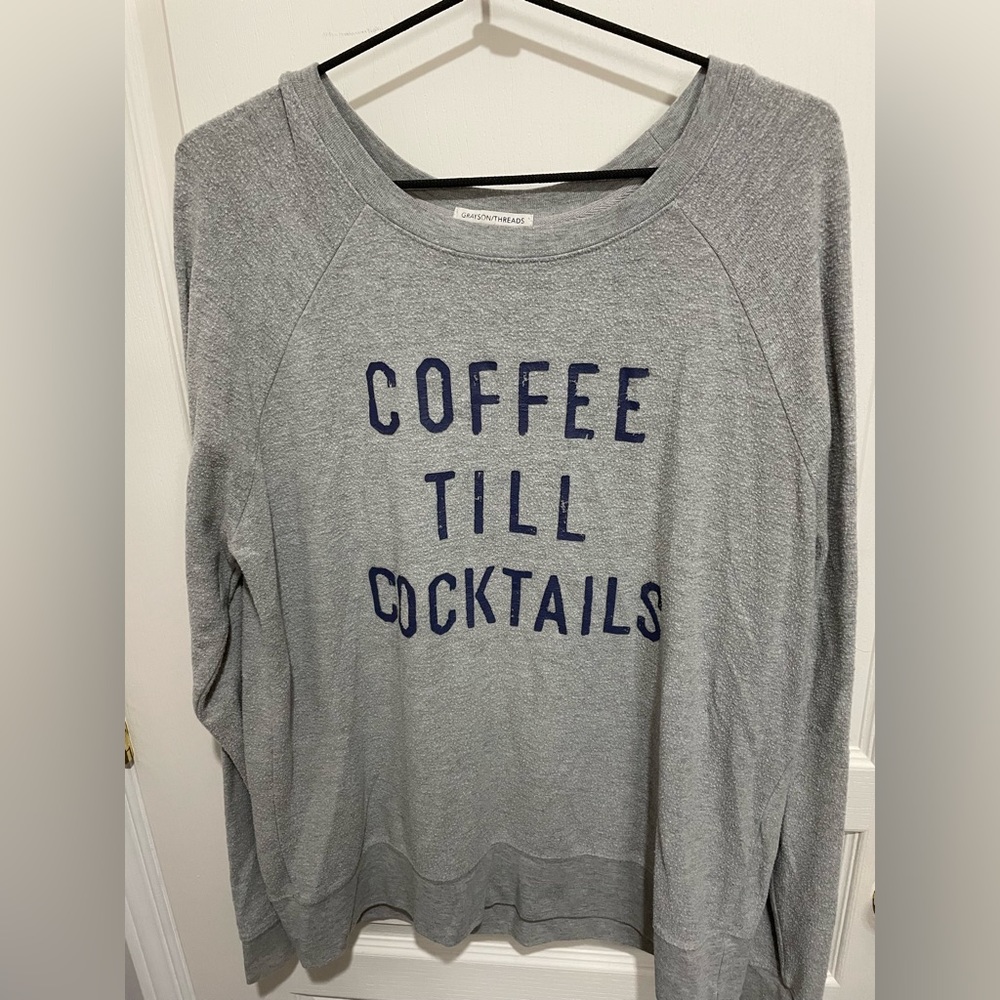 Grey pullover